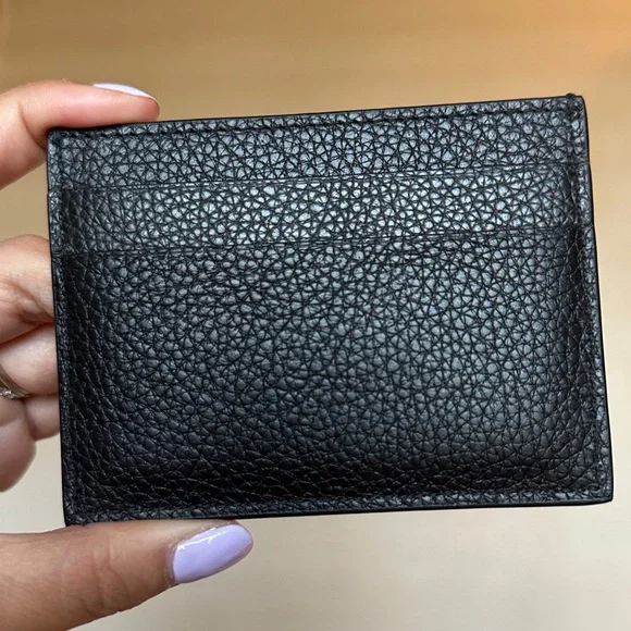 NWOT Balenciaga Leather Card Case Holder
